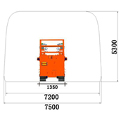 Perforadora jumbo de doble brazo DT2-30