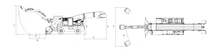 LWT-120 Cargador haggloader de ruedas