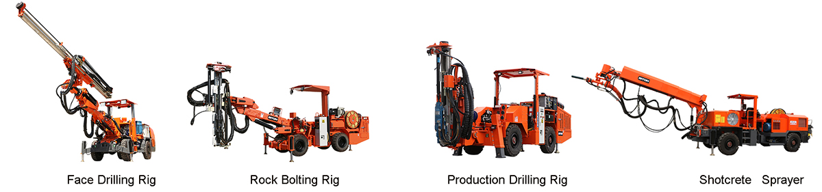 DW1-31 Wheel Drilling Jumbo